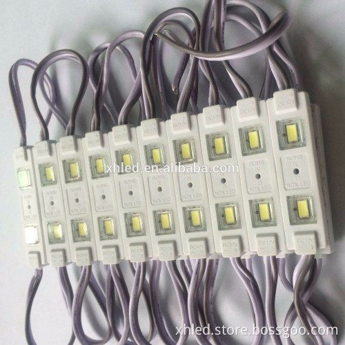 High Brightness 12v led Injection module 5630 smd 5 chips waterproof with quick delivery